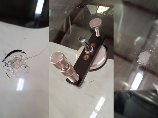 Ремонт лобового стекла (сколов и трещин)