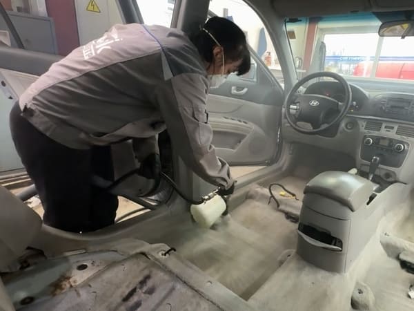 Химчистка салона автомобиля